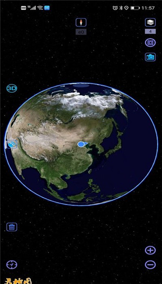 奥维地图高清卫星地图手机版截屏1